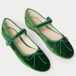 Loeffler Randall Velvet Chiara Flats